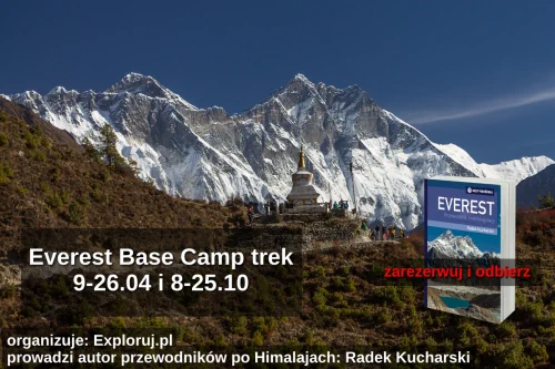 Zapisz się na wyjazd EBC organizowany przez Exploruj.pl, a przed wyjazdem odbierze przewodnik trekkingowy po Rejonie Everestu.