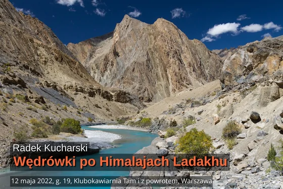 Slajdowisko: Trekkingi po Himalajach Ladakhu; 12 maja; Klubokawiarnia Tam i z powrotem, Warszawa